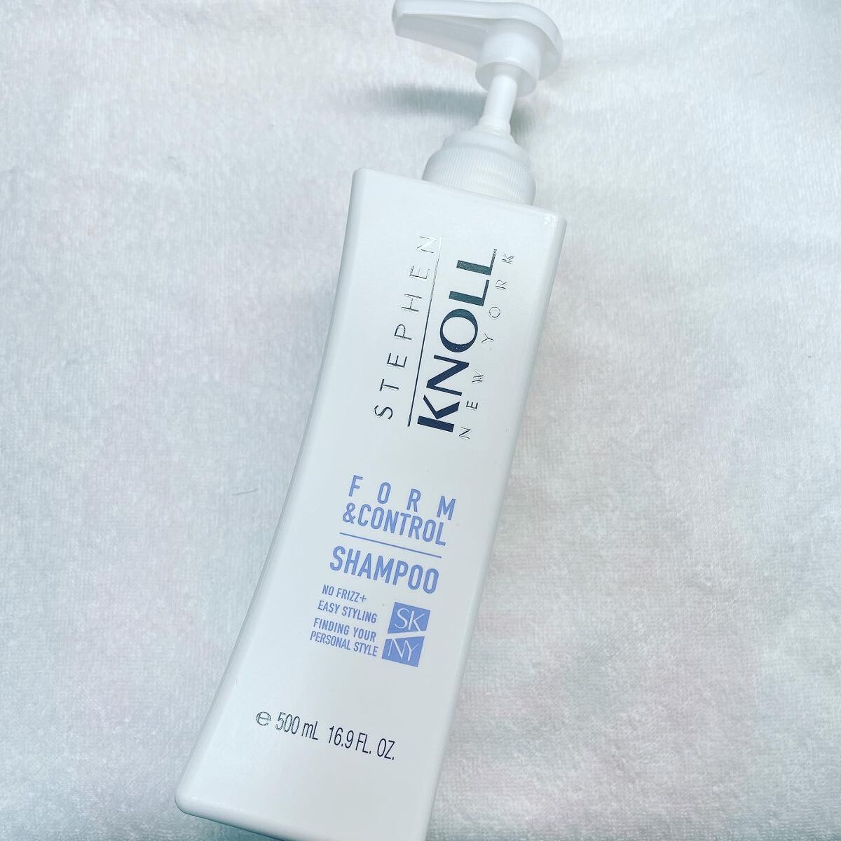 フォルムコントロール シャンプー Ｗ/コンディショナー Ｗ シャンプー本体 500ml/スティーブンノル ニューヨーク/市販シャンプーを使ったクチコミ（2枚目）