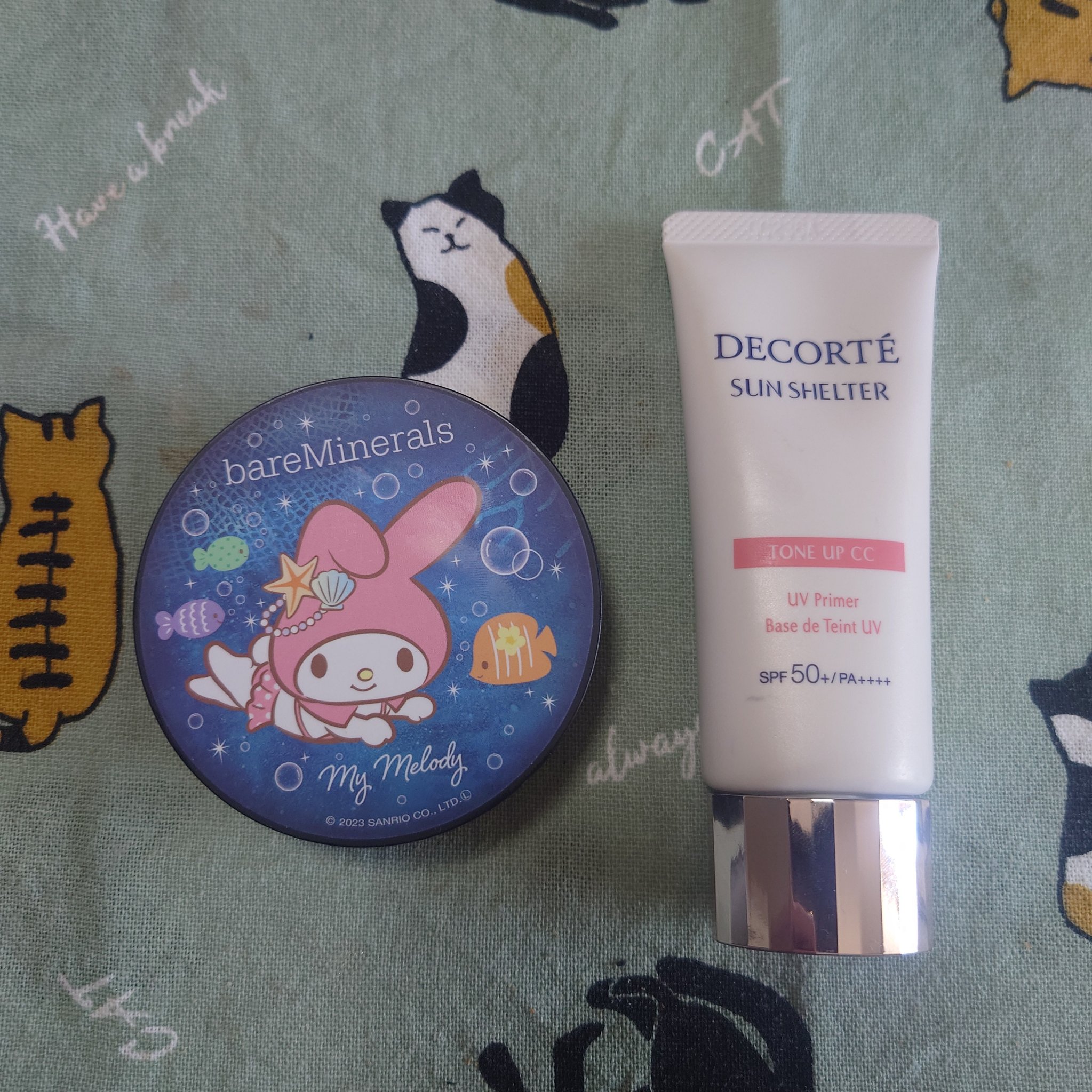 ベアプロ 16HR パウダー ファンデーション 2023 ホリデーコレクション（マイメロディ 水着）/bareMinerals/パウダーファンデーションを使ったクチコミ（1枚目）