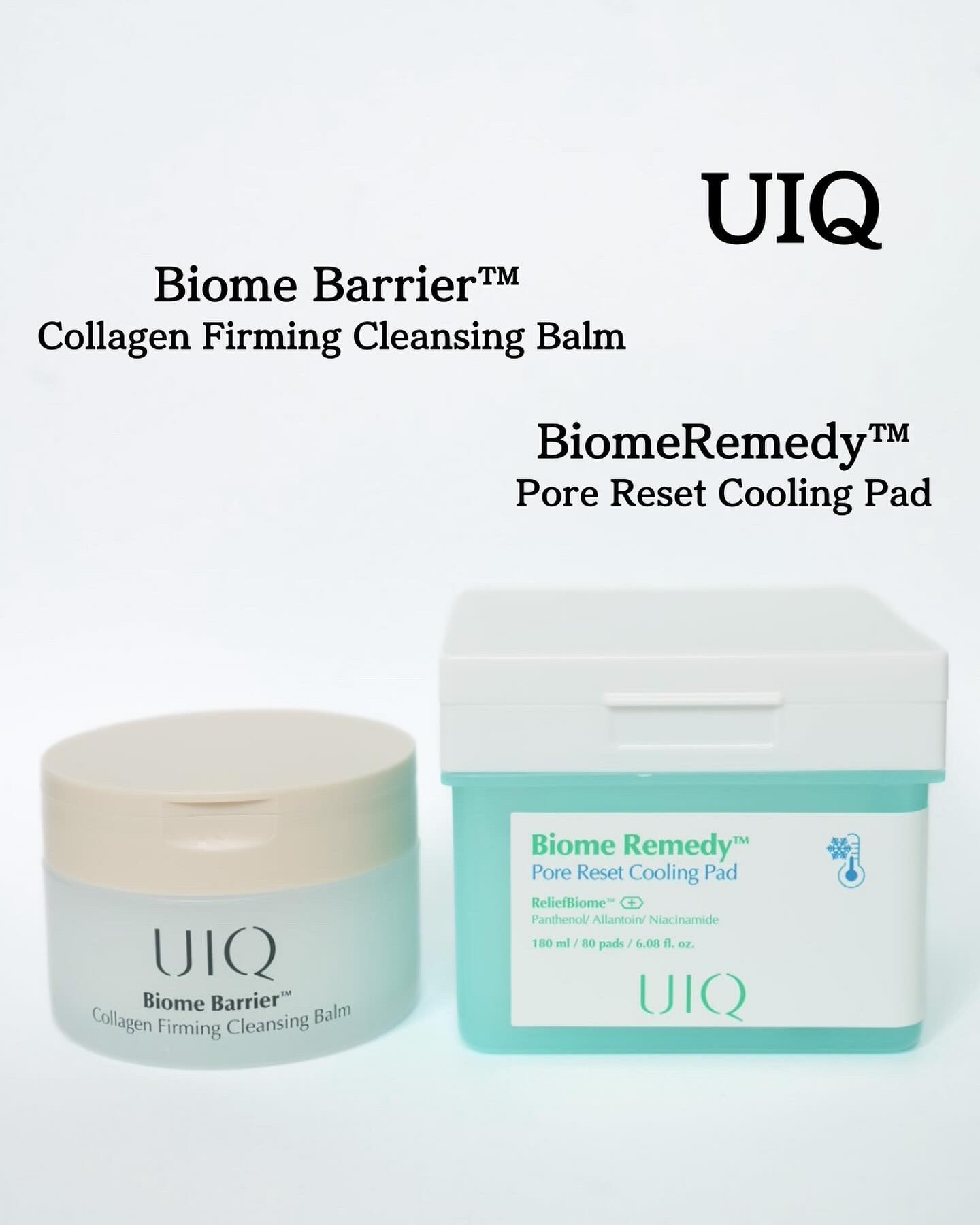 バイオームバリアコラーゲンファーミングクレンジングバーム/UIQ/クレンジングバームを使ったクチコミ（1枚目）