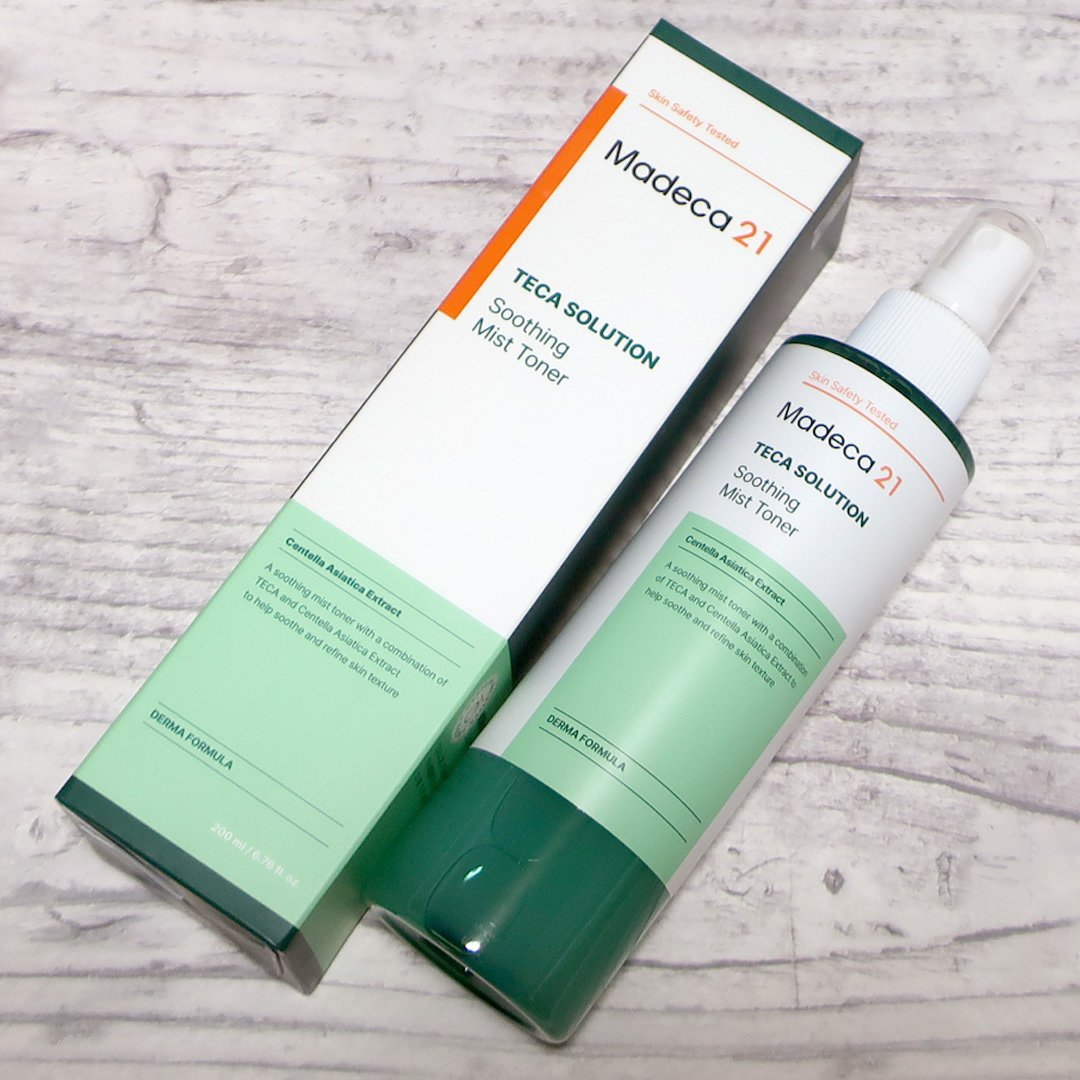 テカソルーションスージングミストトナー/Madeca21/ミスト状化粧水を使ったクチコミ（1枚目）