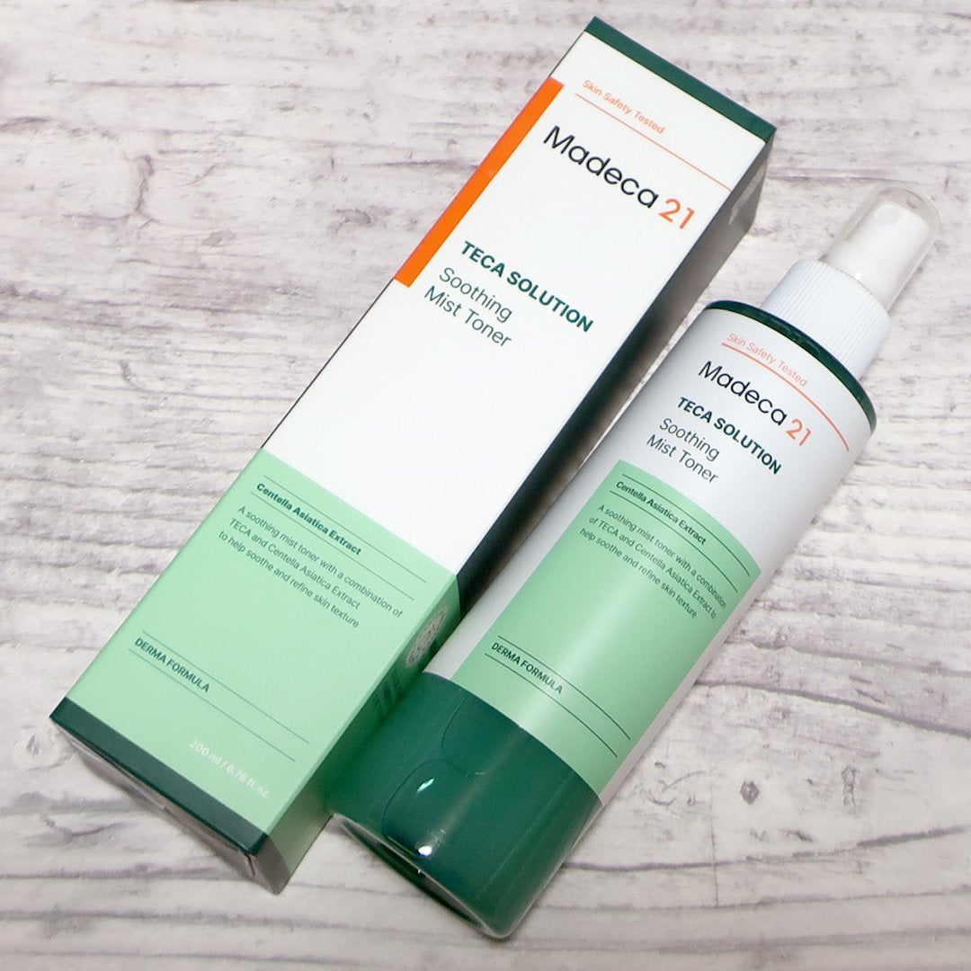 テカソルーションスージングミストトナー/Madeca21/ミスト状化粧水を使ったクチコミ(1枚目)