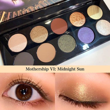 PAT McGRATH LABS mothership VIのクチコミ「.
#今日のメイク (先週かな？)

.
母艦うまく使えないって嘆いてたら
あやちゃん @ay.....」（1枚目）