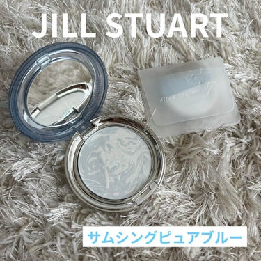 JILL STUART サムシングピュアブルー イノセントヴェール フェイスパウダーのクチコミ「ジルスチュアート　サムシングピュアブルー
『イノセントフェイスパウダー』💍

ジルスチュアート.....」（1枚目）