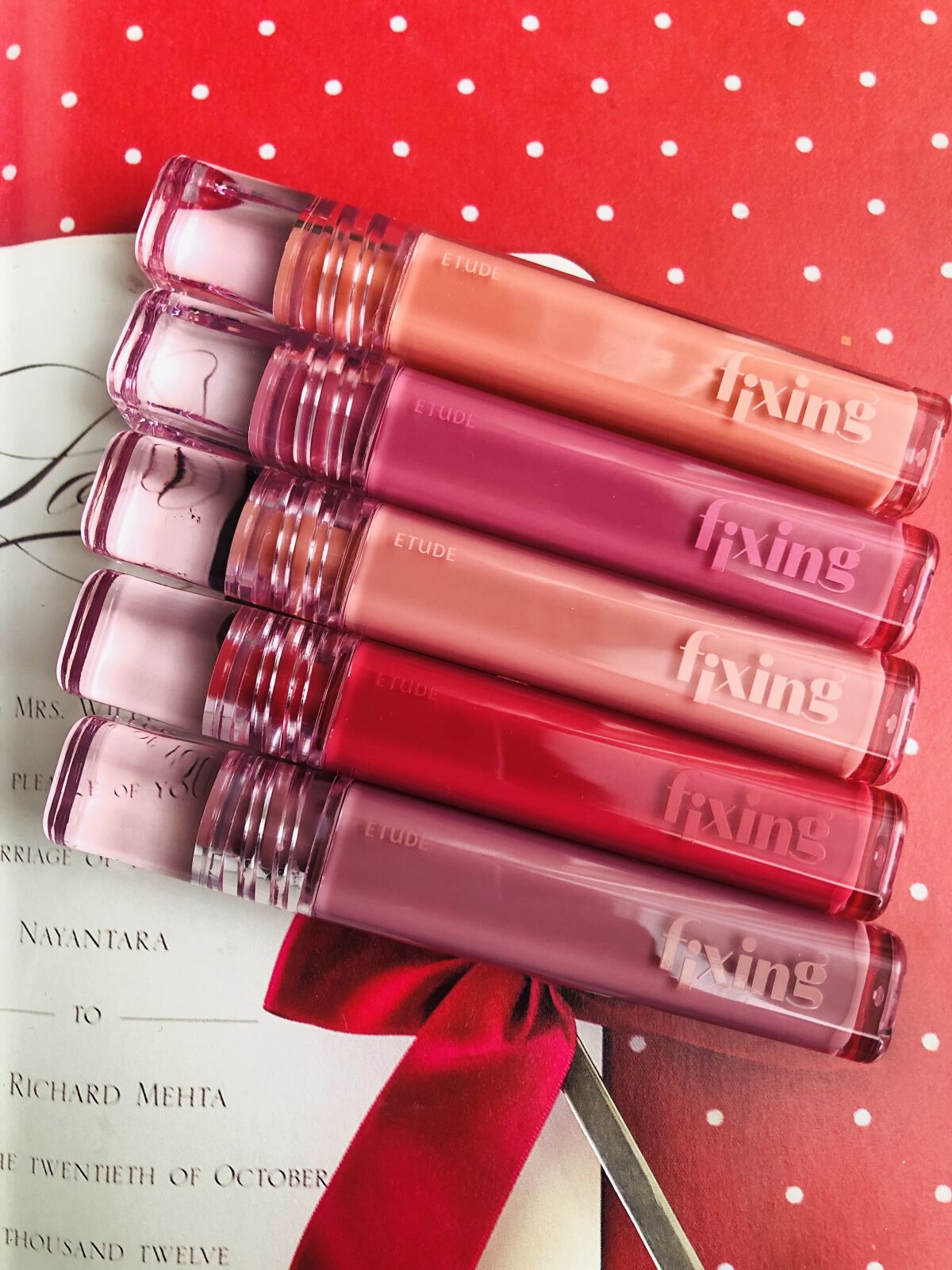 グロウ フィクシングティント/ETUDE/リップティントを使ったクチコミ（2枚目）