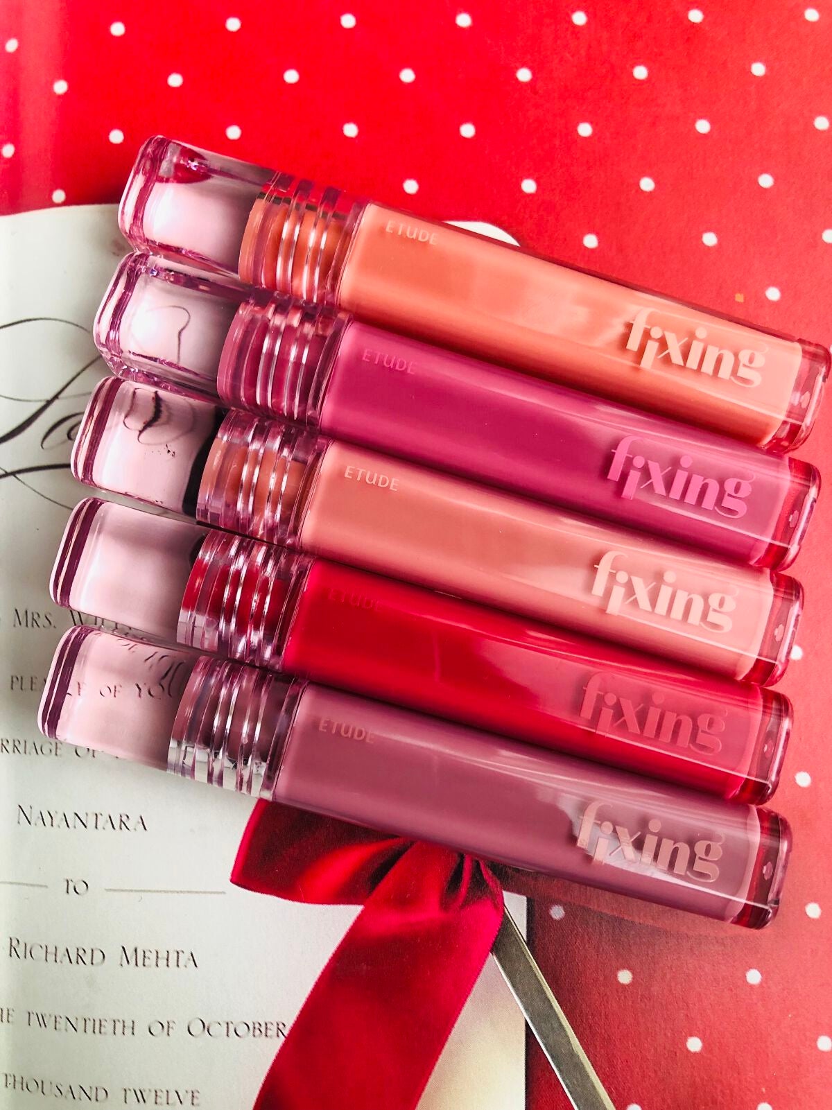 グロウ フィクシングティント/ETUDE/リップティントを使ったクチコミ(2枚目)