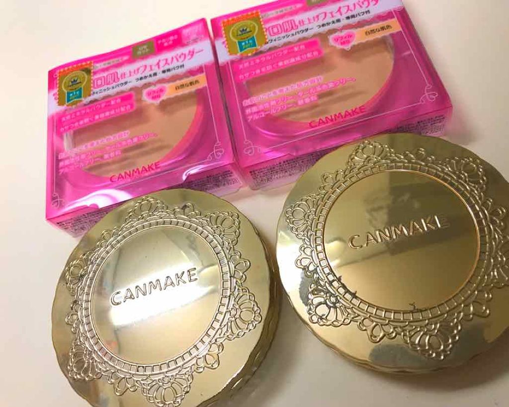 【旧品】マシュマロフィニッシュパウダー/キャンメイク/プレストパウダーを使ったクチコミ(1枚目)