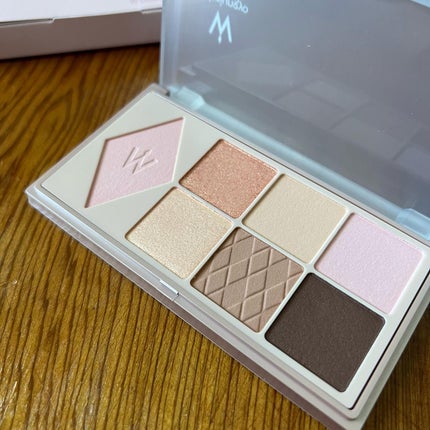 ウォンジョンヨ W デイリームードアップパレット /Wonjungyo/アイシャドウパレットを使ったクチコミ(2枚目)