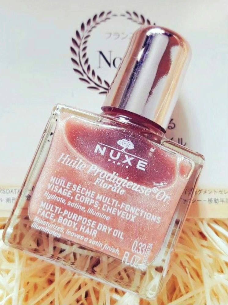 プロディジュー フローラル ゴールド オイル/ニュクス/ボディオイルを使ったクチコミ（1枚目）