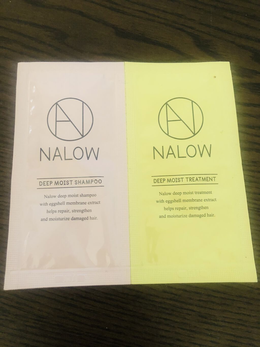 ディープモイスト シャンプー／トリートメント/NALOW/市販シャンプーを使ったクチコミ（1枚目）