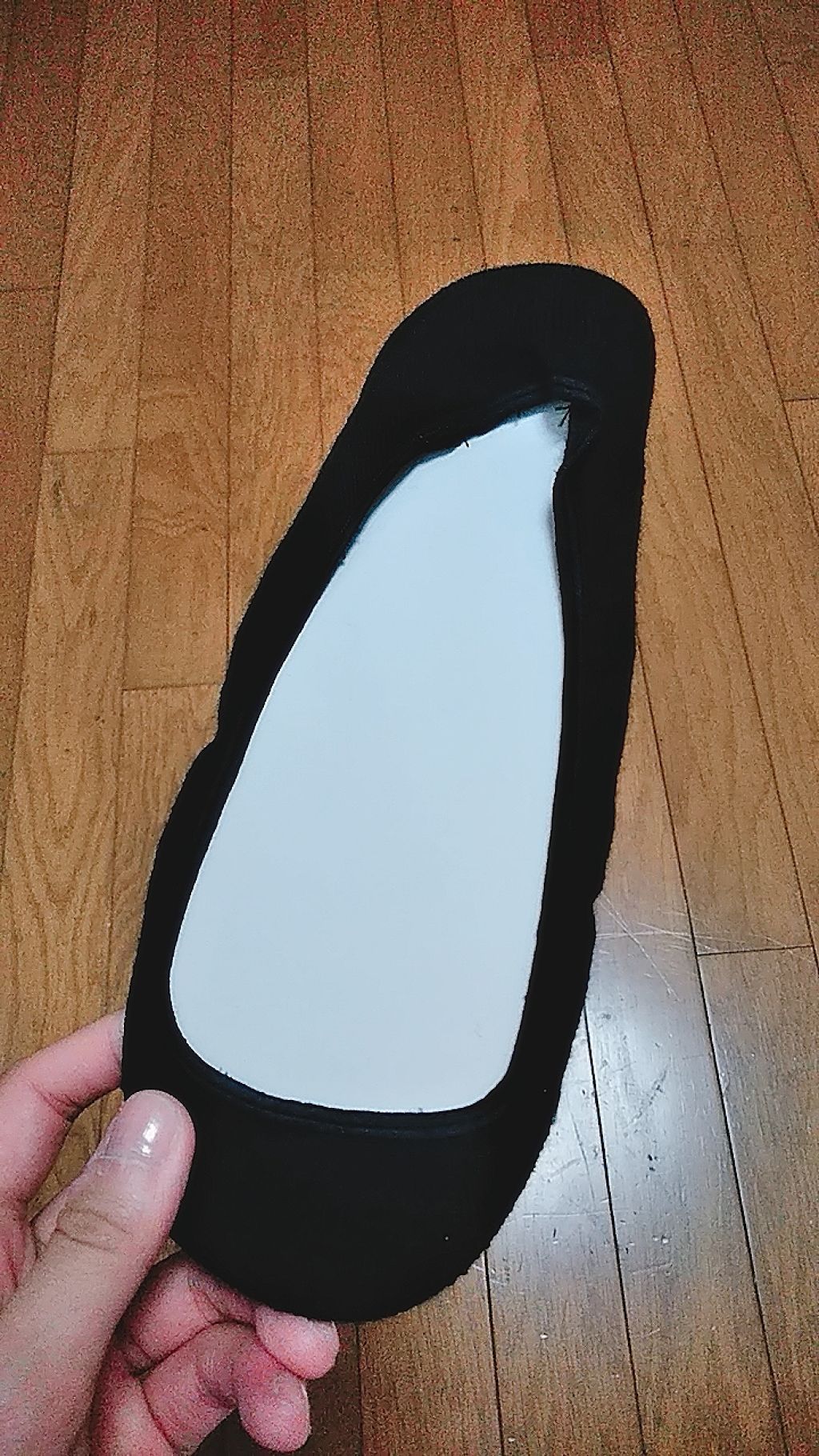 足の冷えない不思議なくつ下 レギュラーソックス 厚手/桐灰化学/暖かい靴下を使ったクチコミ（2枚目）