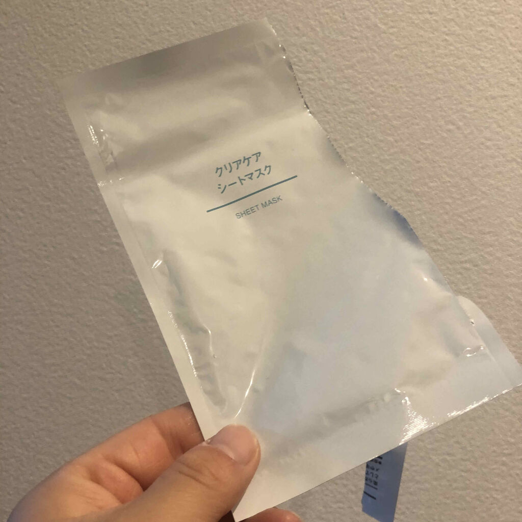 クリアケアシートマスク/無印良品/シートマスク・パックを使ったクチコミ（3枚目）
