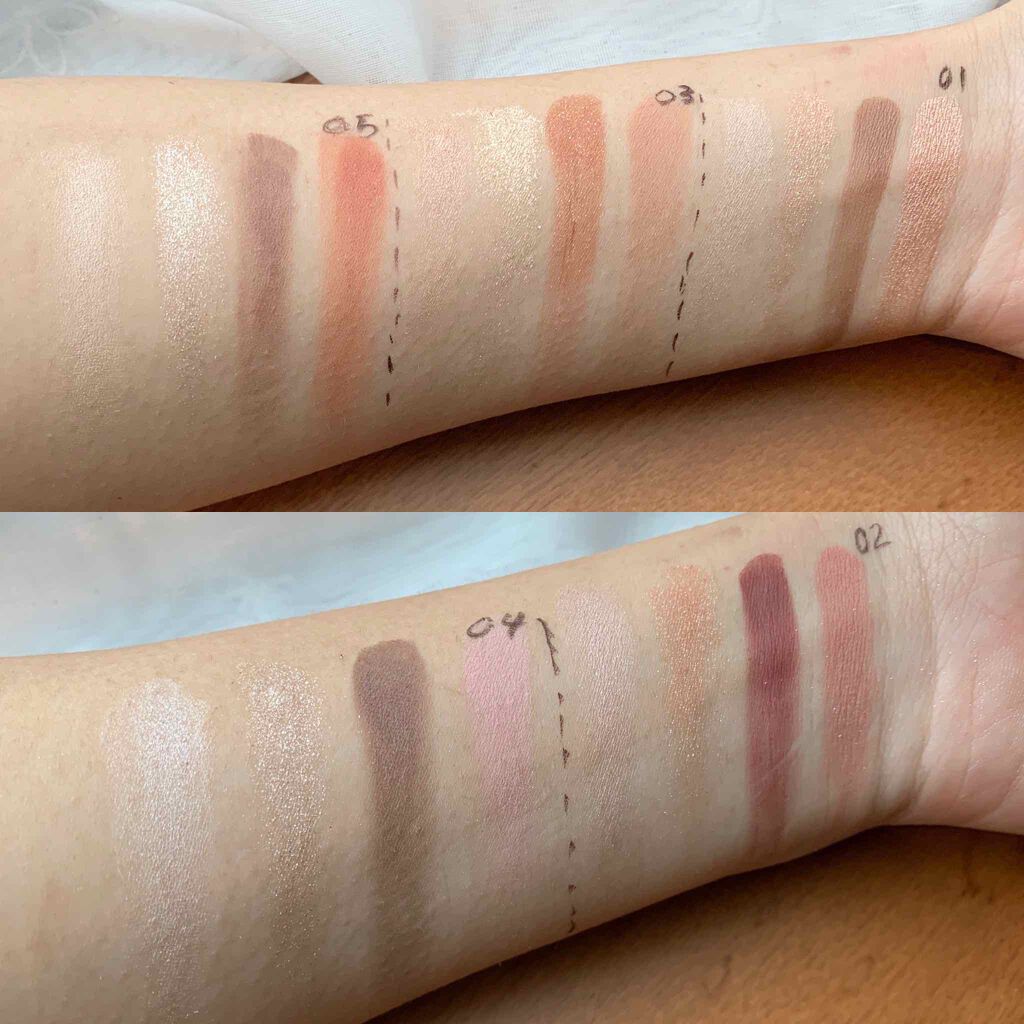 THE アイパレR/b idol/アイシャドウパレットを使ったクチコミ(2枚目)