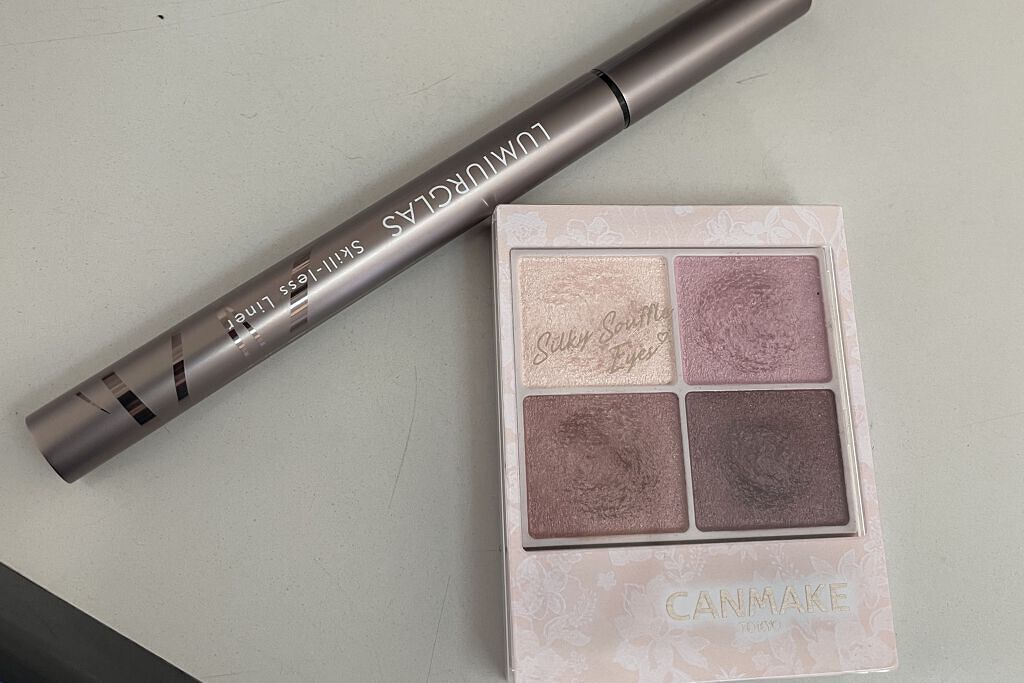 シルキースフレアイズ/キャンメイク/アイシャドウパレットを使ったクチコミ（1枚目）
