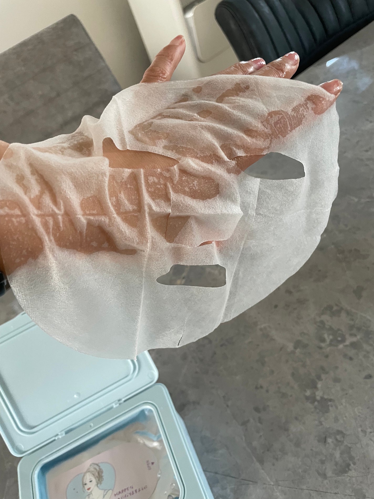 クリアターン ごめんね素肌 おめざめスイッチマスク/クリアターン/シートマスク・パックを使ったクチコミ(6枚目)