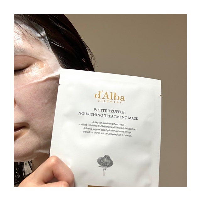 ホワイトトリュフナリシングトリートメントマスク/ダルバ/シートマスク・パックを使ったクチコミ(2枚目)
