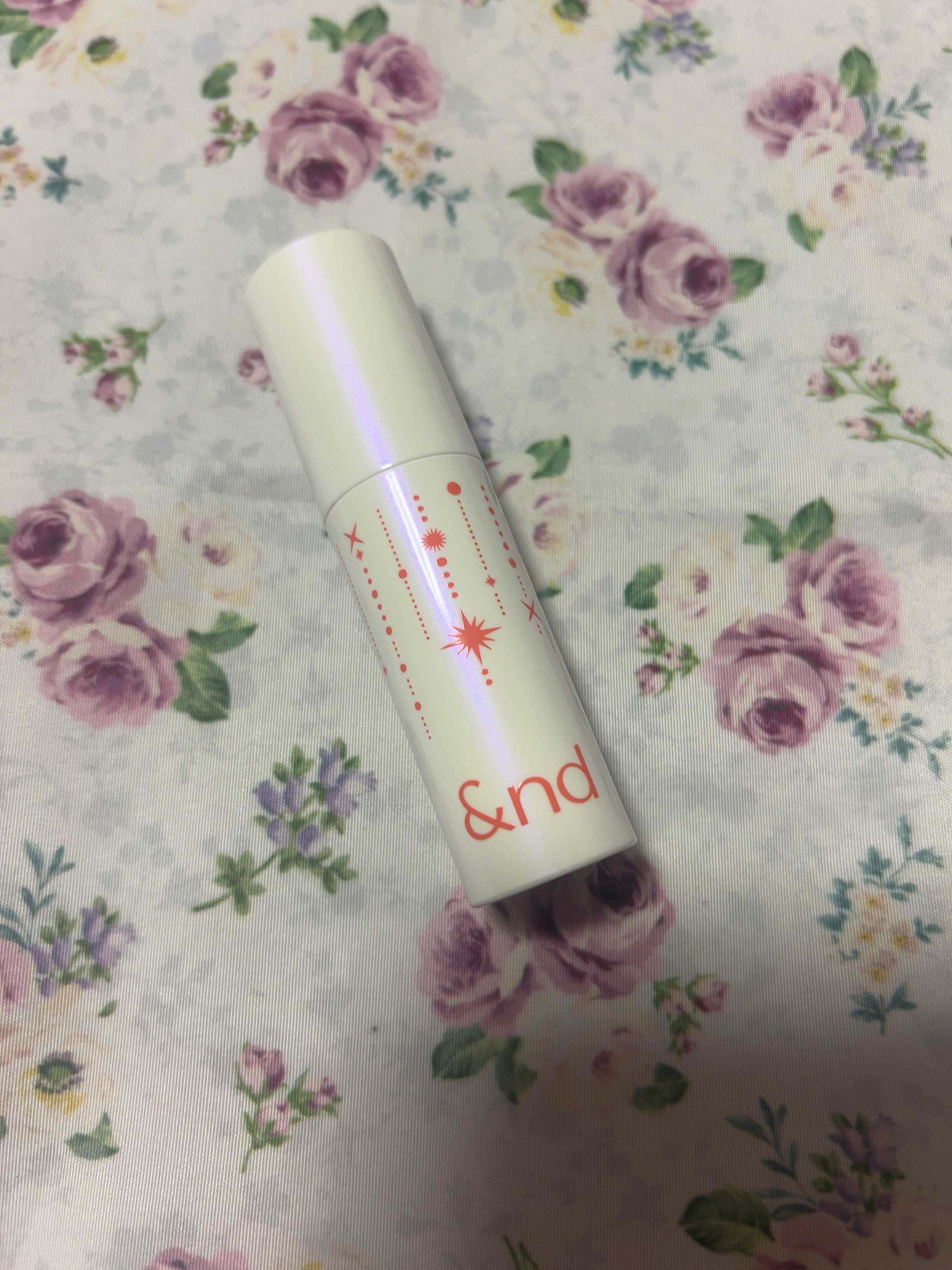 アンドバイロムアンド　グラッシーボムティント HL02 CORAL SNOW/&nd by rom&nd/リップティントを使ったクチコミ（1枚目）