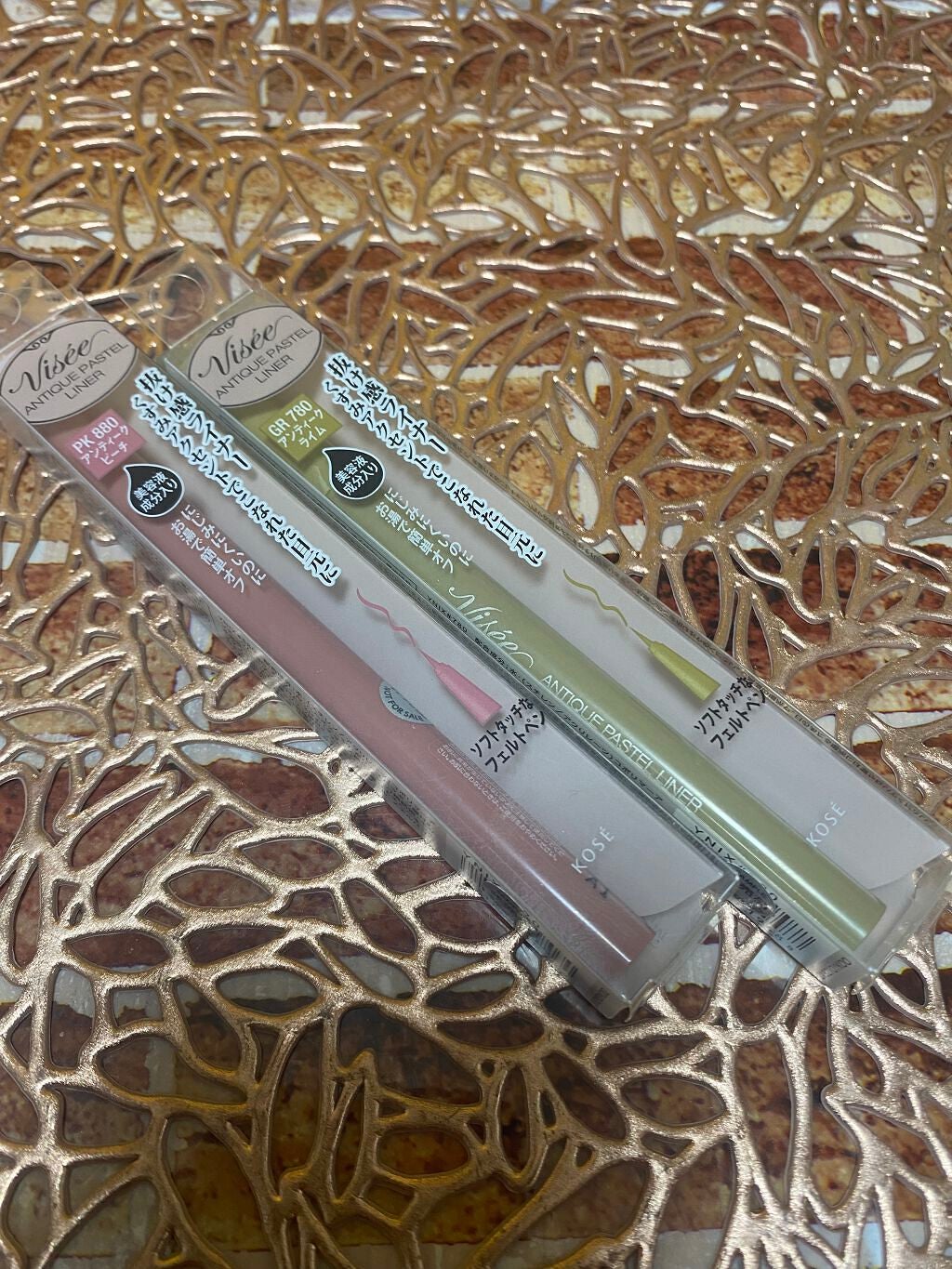 アンティークパステル ライナー/Visée/リキッドアイライナーを使ったクチコミ(1枚目)