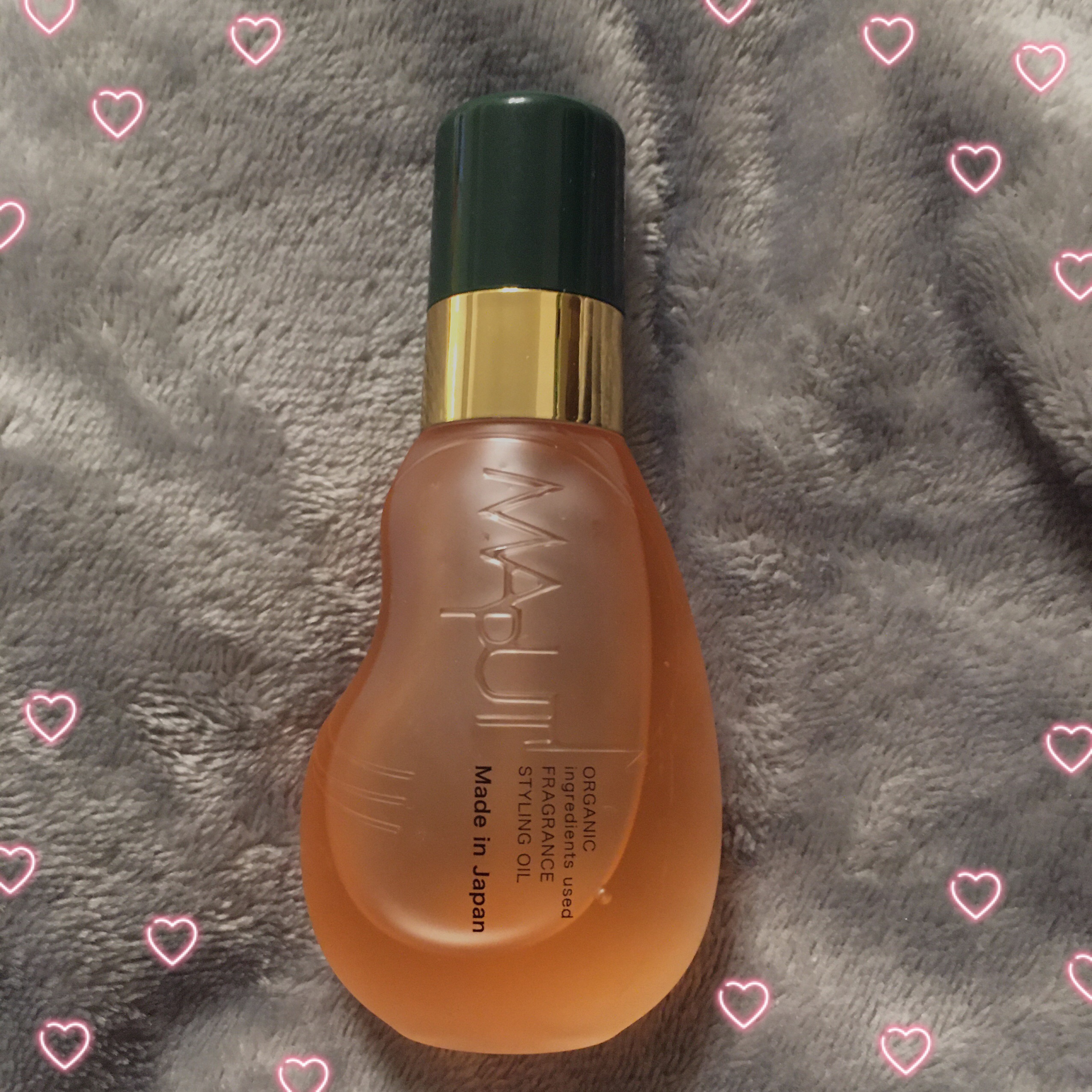 オーガニックフレグランススタイリングオイル MAPUTI/MAPUTI/ヘアオイルを使ったクチコミ（1枚目）