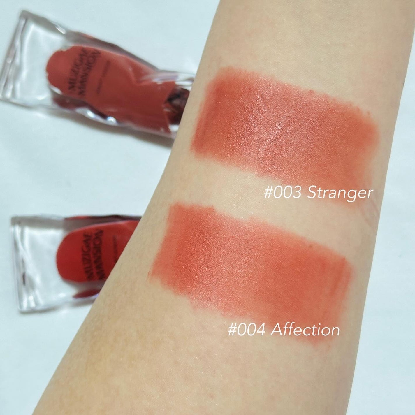 オブジェリキッド/MUZIGAE MANSION/口紅を使ったクチコミ(4枚目)