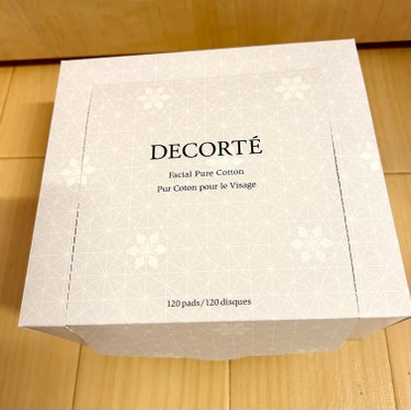 ❤️購入品❤️
DECORTÉ
フェイシャル ピュア コットン

プチプラで色々代わりになるものはと試したのですが
やっぱり一度デパコスのコットンを使うと

柔らかさとしっかりさがプチプラでは物足りなく