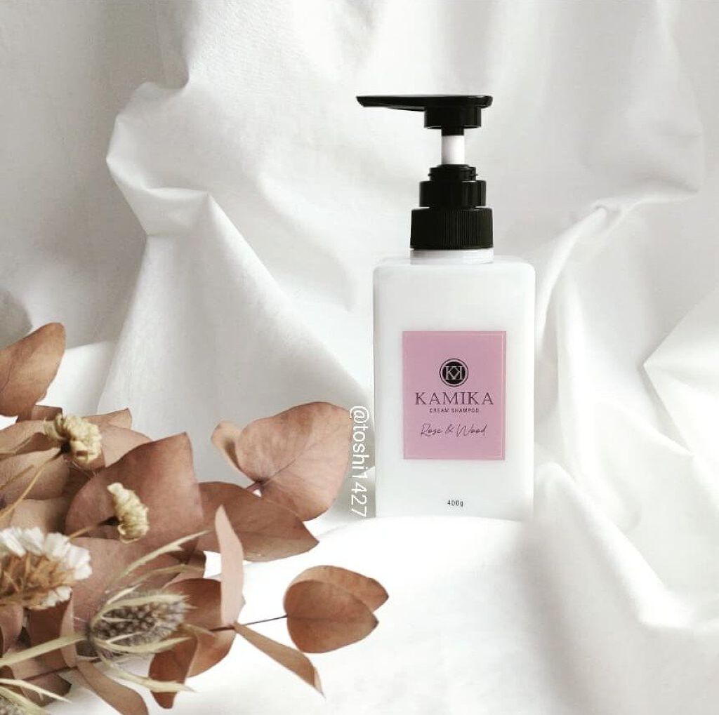 黒髪クリームシャンプー/KAMIKA/シャンプー・コンディショナーを使ったクチコミ（1枚目）