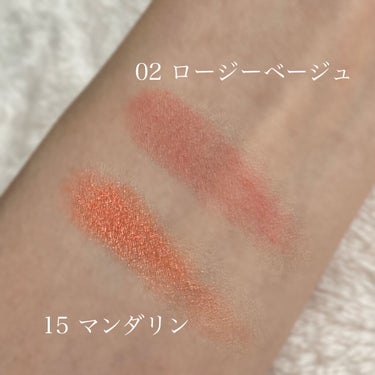 UR GLAM　POWDER EYESHADOW マンダリン/U R GLAM/パウダーアイシャドウを使ったクチコミ（2枚目）