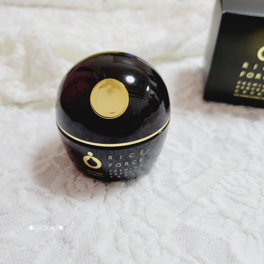 プレミアムパーフェクトクリーム/ライスフォース/フェイスクリームを使ったクチコミ(3枚目)