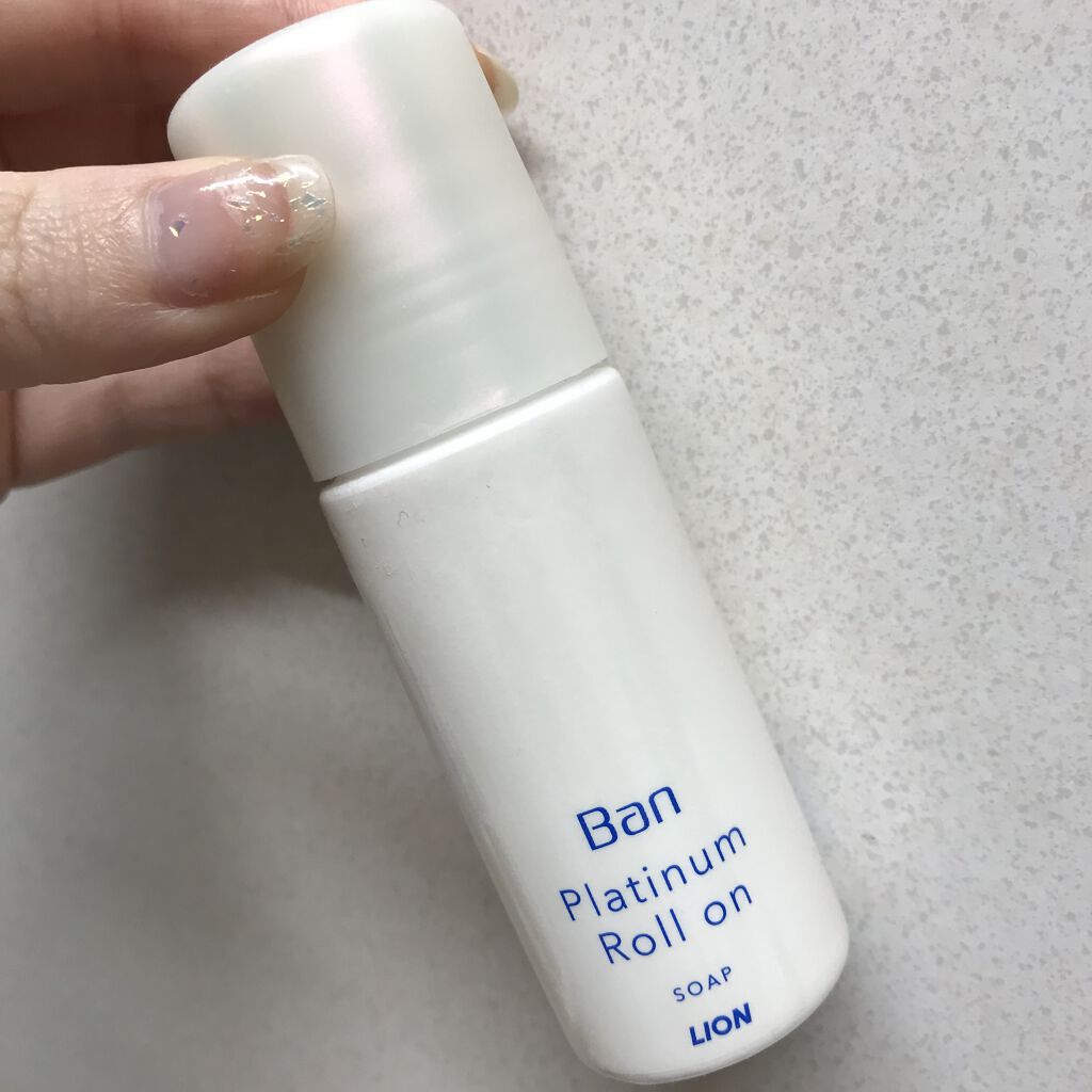 汗ブロックプラチナロールオン せっけんの香り/Ban/デオドラント・制汗剤を使ったクチコミ（1枚目）