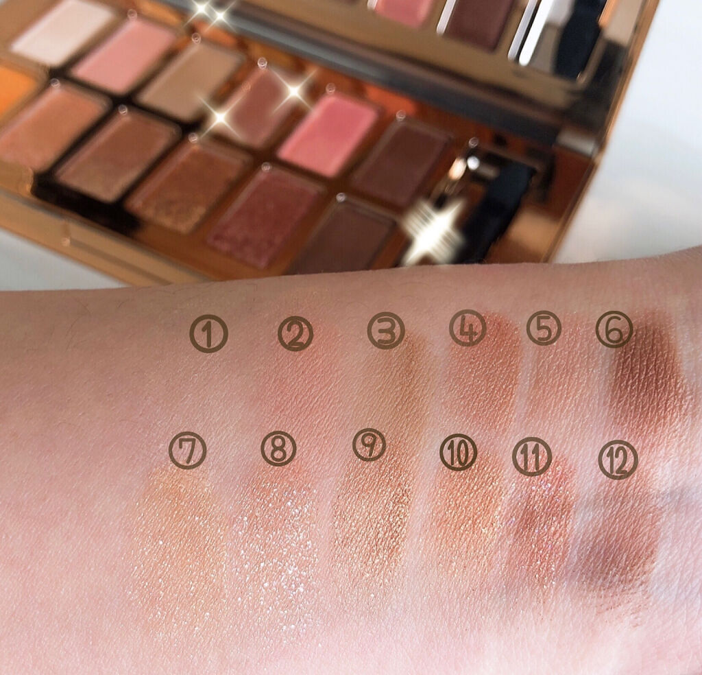 バレンタインボックス/VAVI MELLO/アイシャドウパレットを使ったクチコミ（3枚目）