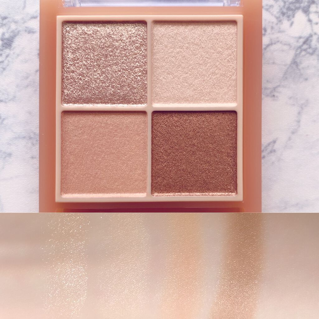 ベージュトーンアイシャドウ/CEZANNE/アイシャドウパレットを使ったクチコミ（3枚目）