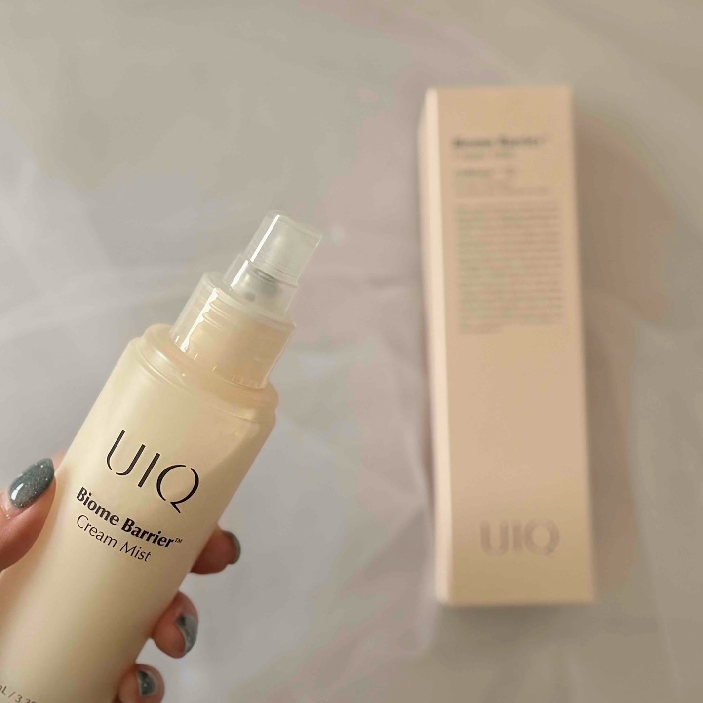 バイオームバリア クリームミスト/UIQ/ミスト状化粧水を使ったクチコミ(2枚目)