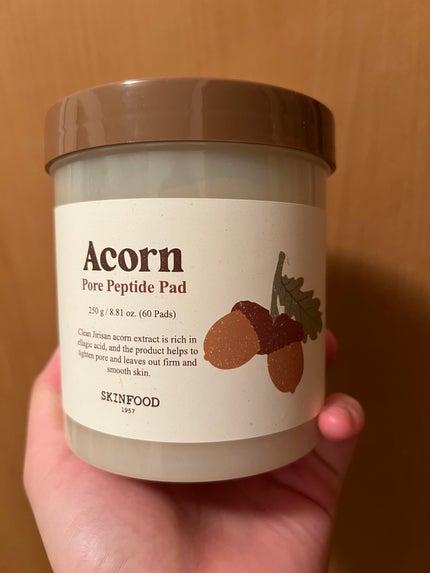 どんぐり ポア ペプチド パッド/SKINFOOD/トナーパッドを使ったクチコミ(1枚目)
