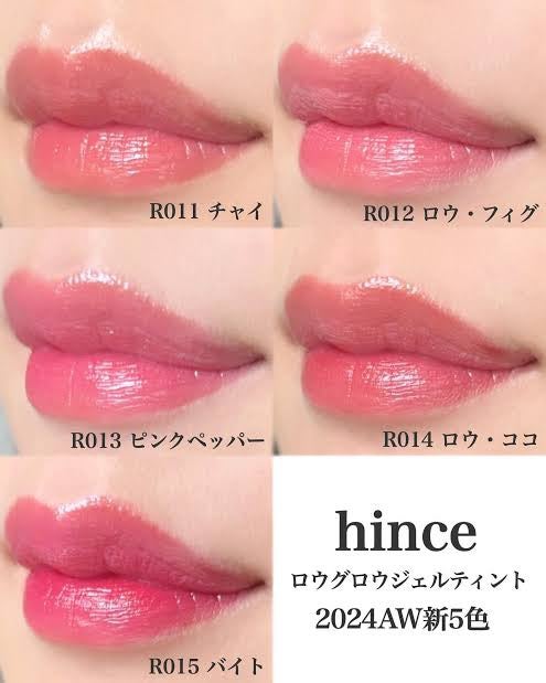 ロウグロウジェルティント/hince/リップティントを使ったクチコミ(2枚目)