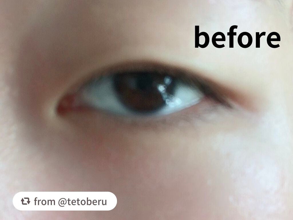 ハイブリッドフィルム スーパーマット/アイトーク/二重まぶた用アイテムを使ったクチコミ(3枚目)