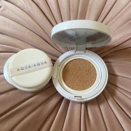 オーガニッククッションコンパクト/アクア・アクア/クッションファンデーションを使ったクチコミ(2枚目)