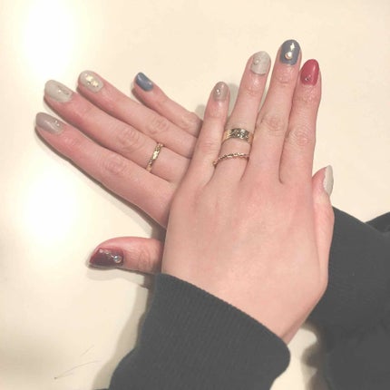 しずくネイルシール/キャンドゥ/ネイルシールを使ったクチコミ(3枚目)