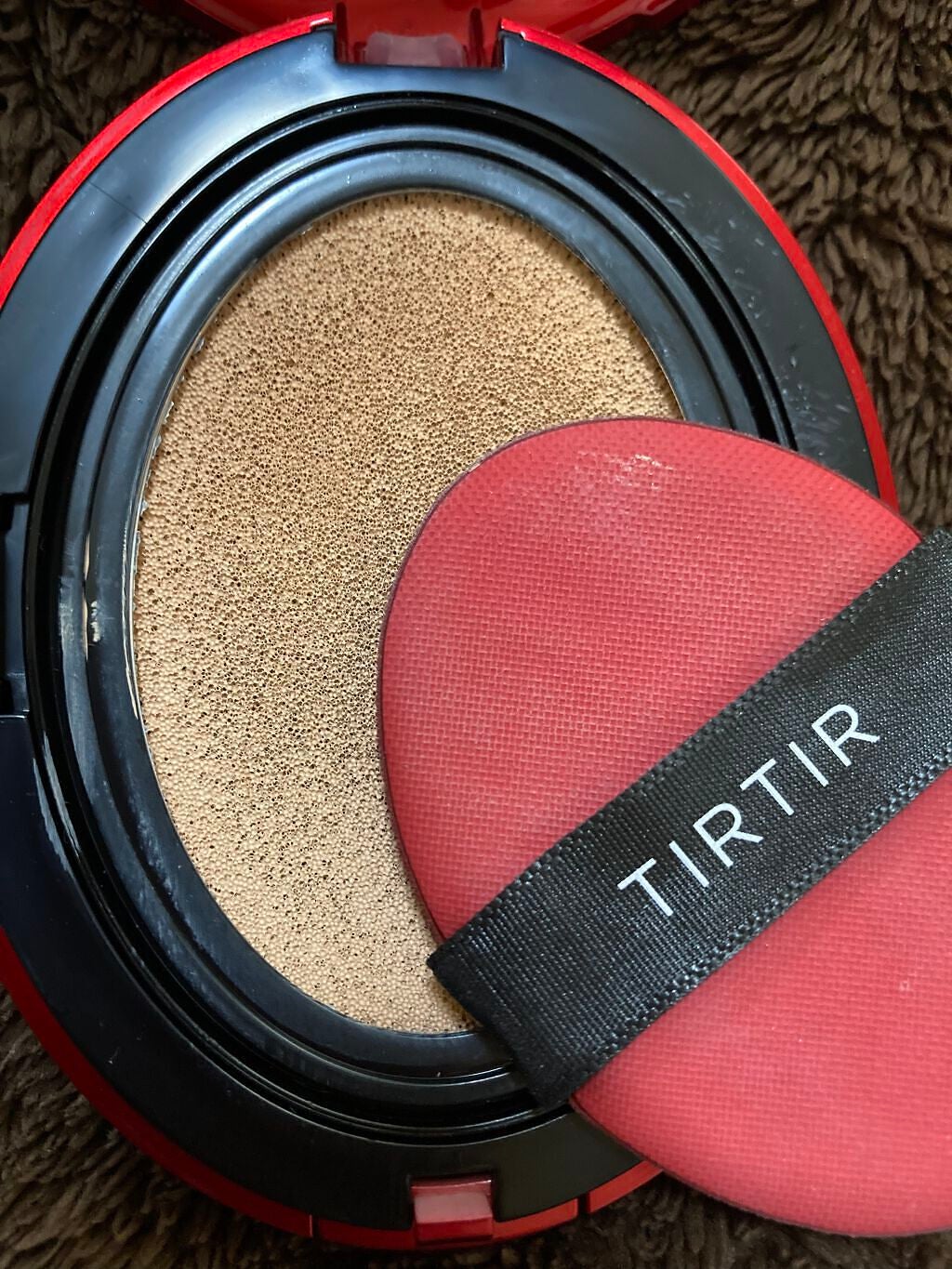 マスク フィット レッド クッション/TIRTIR(ティルティル)/クッションファンデーションを使ったクチコミ(4枚目)
