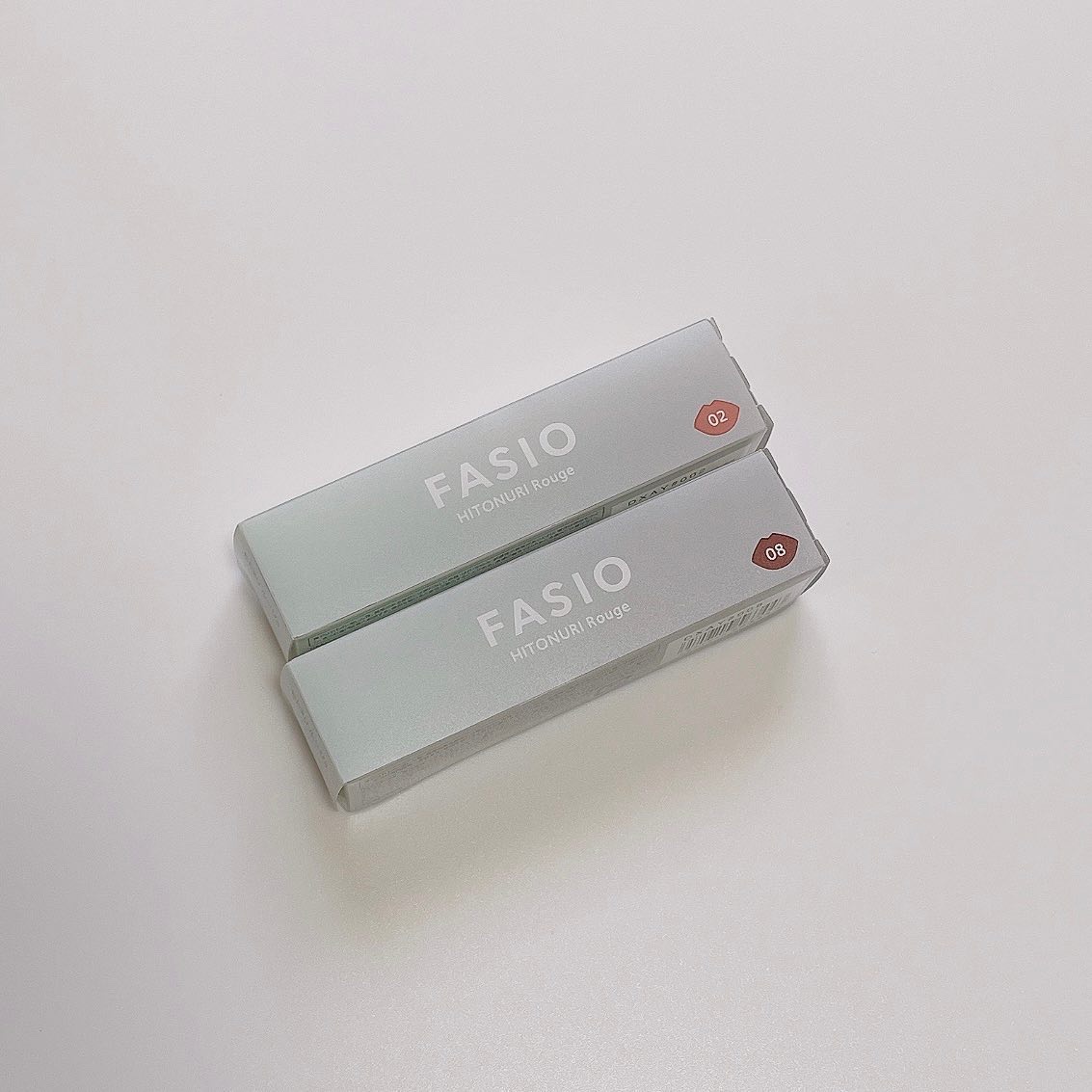 ヒトヌリ ルージュ/FASIO/口紅を使ったクチコミ（2枚目）