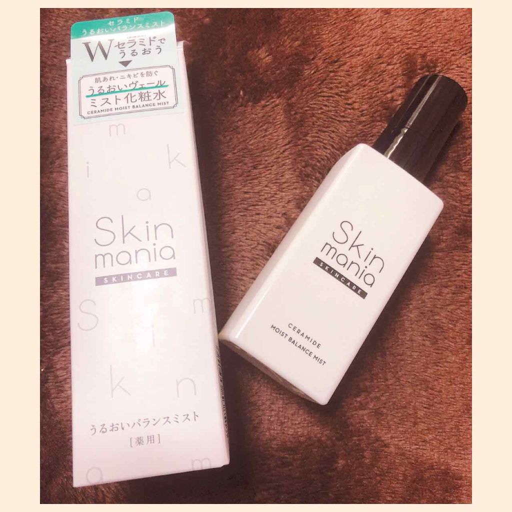 セラミド うるおいバランスミスト /Skin mania/ミスト状化粧水を使ったクチコミ(1枚目)