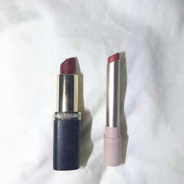 私が使っているリップを2つ紹介します💄

ロレアルパリ
☑︎ カラーリッシュ Mマット N 250 リッチメルロー

秋冬に大活躍しそうな色味です🍂
どちらかと言うとブルベさん向けかなと思います！
色白