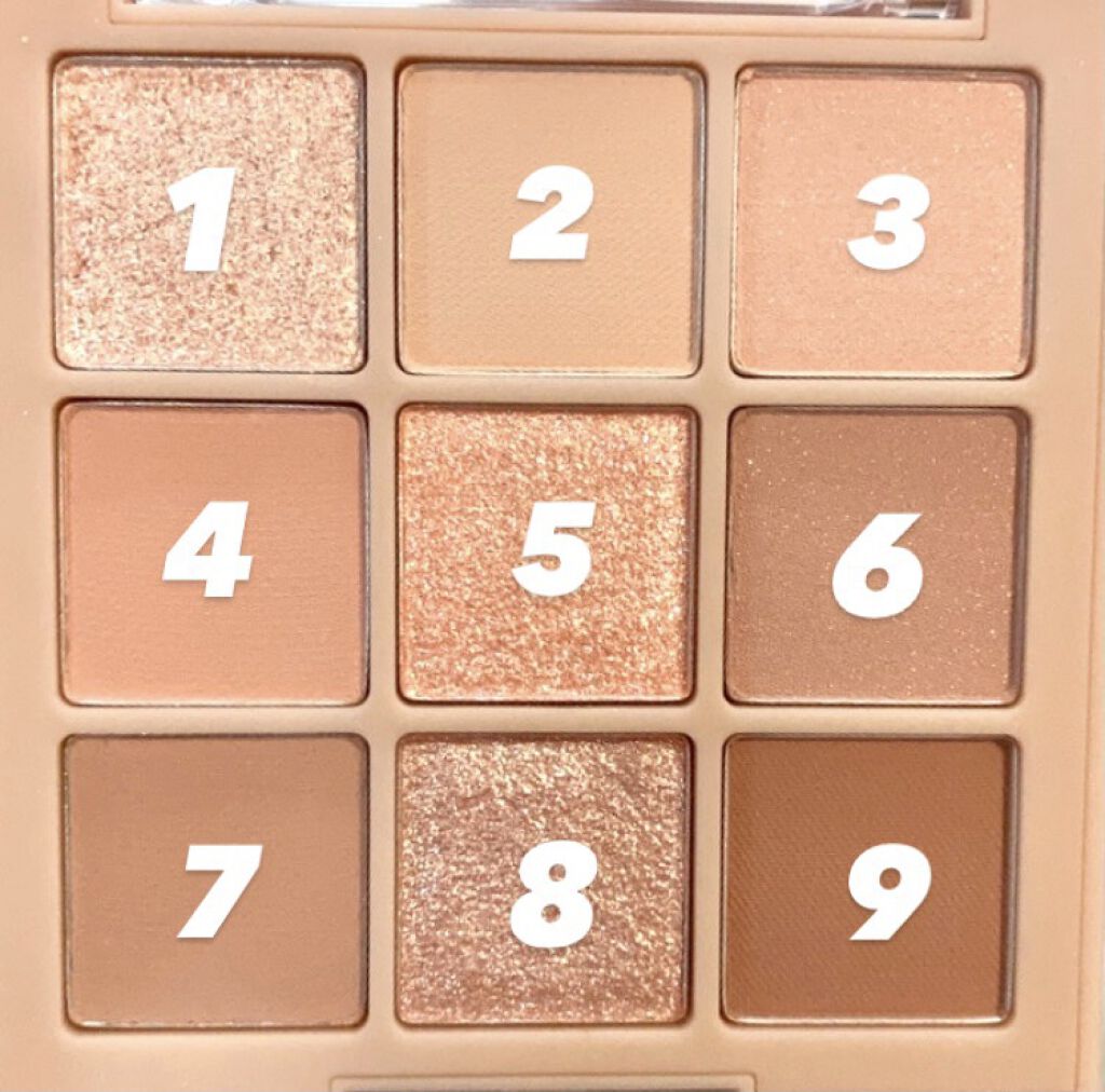 シャドウパレット/dasique/アイシャドウパレットを使ったクチコミ（2枚目）