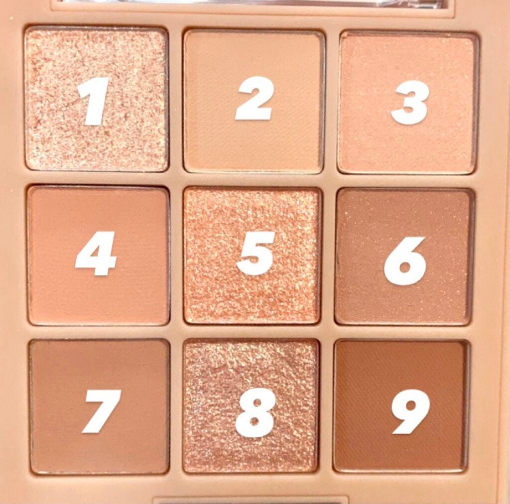 シャドウパレット/dasique/アイシャドウパレットを使ったクチコミ(2枚目)