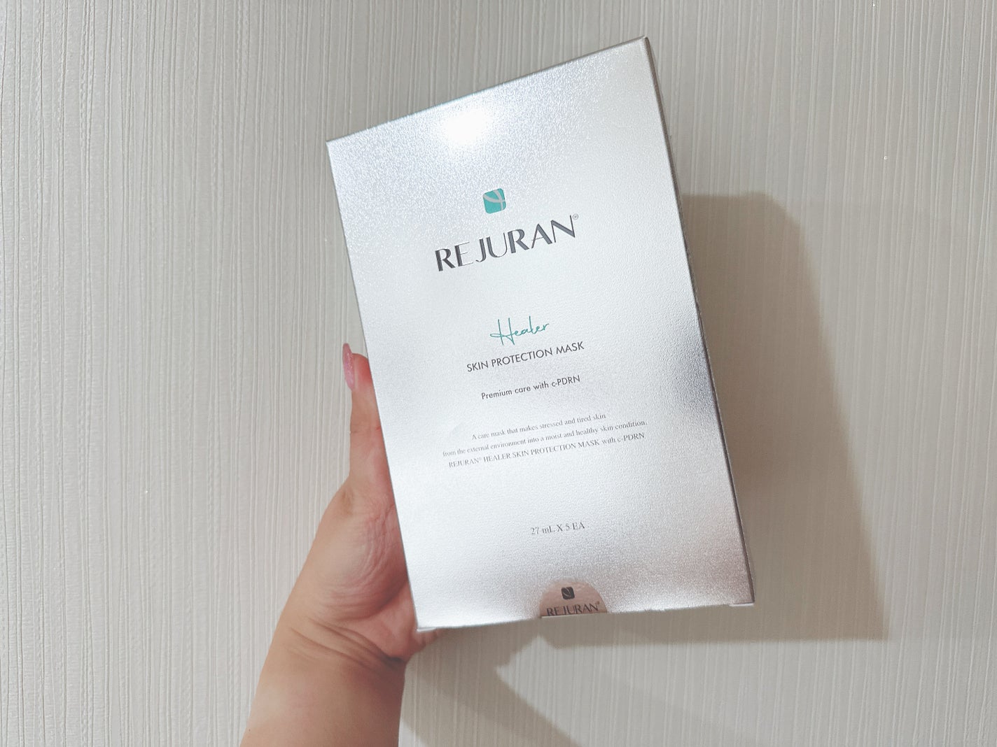 REJURAN スキンプロテクションマスク(27ml×5枚入り)/REJURAN COSMETICS/シートマスク・パックを使ったクチコミ(1枚目)