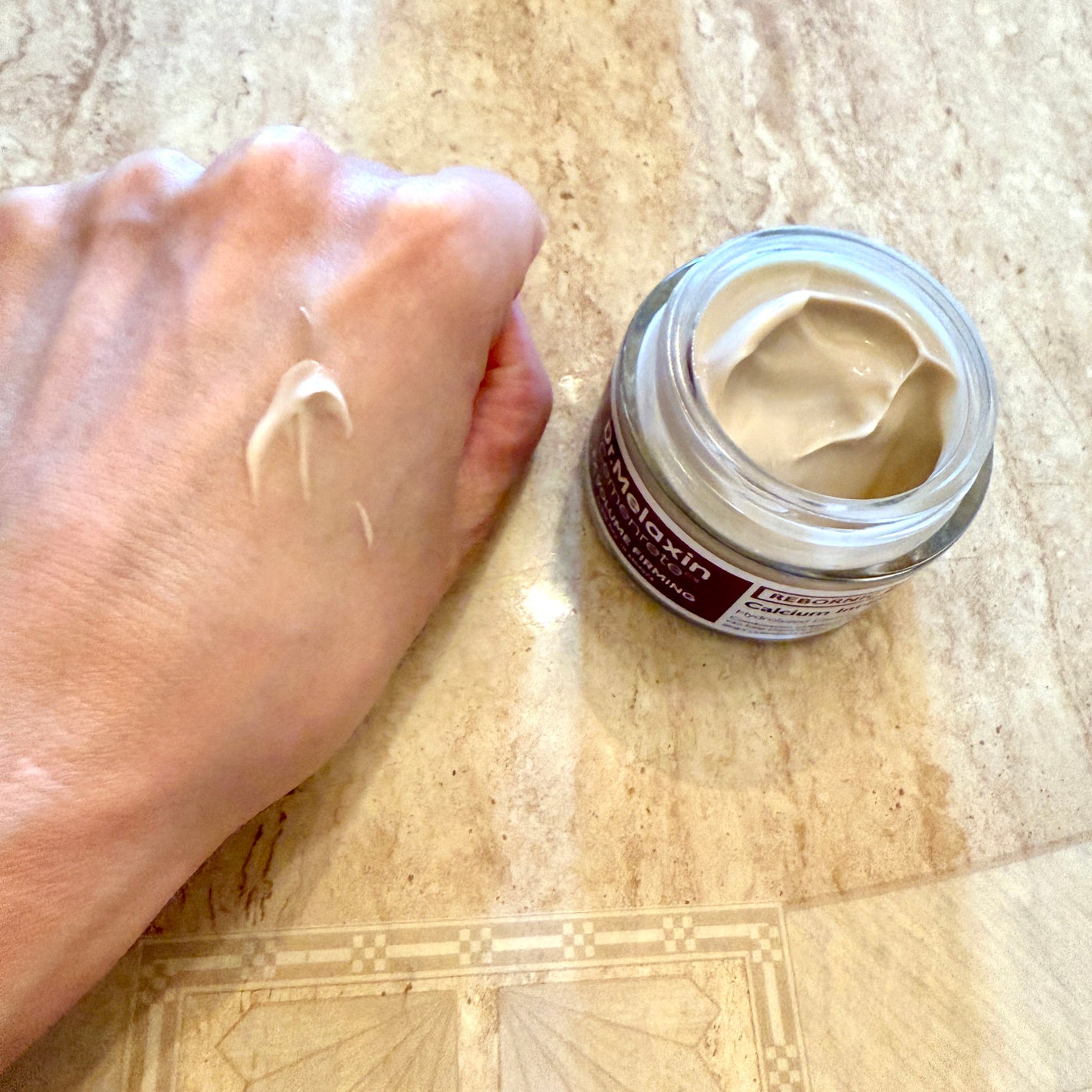 Cemenrete Calcium Intense Cream/Dr.Melaxin/フェイスクリームを使ったクチコミ(3枚目)