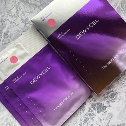 トラブルペアーマスク/DEWYCEL/シートマスク・パックを使ったクチコミ(1枚目)