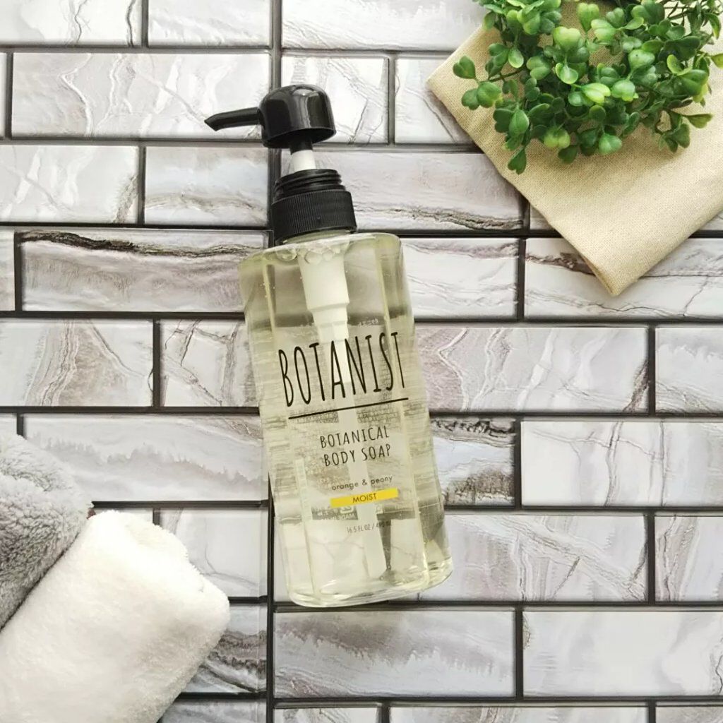 ボタニカルボディソープ モイスト(オレンジ&ピオニー)/BOTANIST/ボディソープを使ったクチコミ(1枚目)