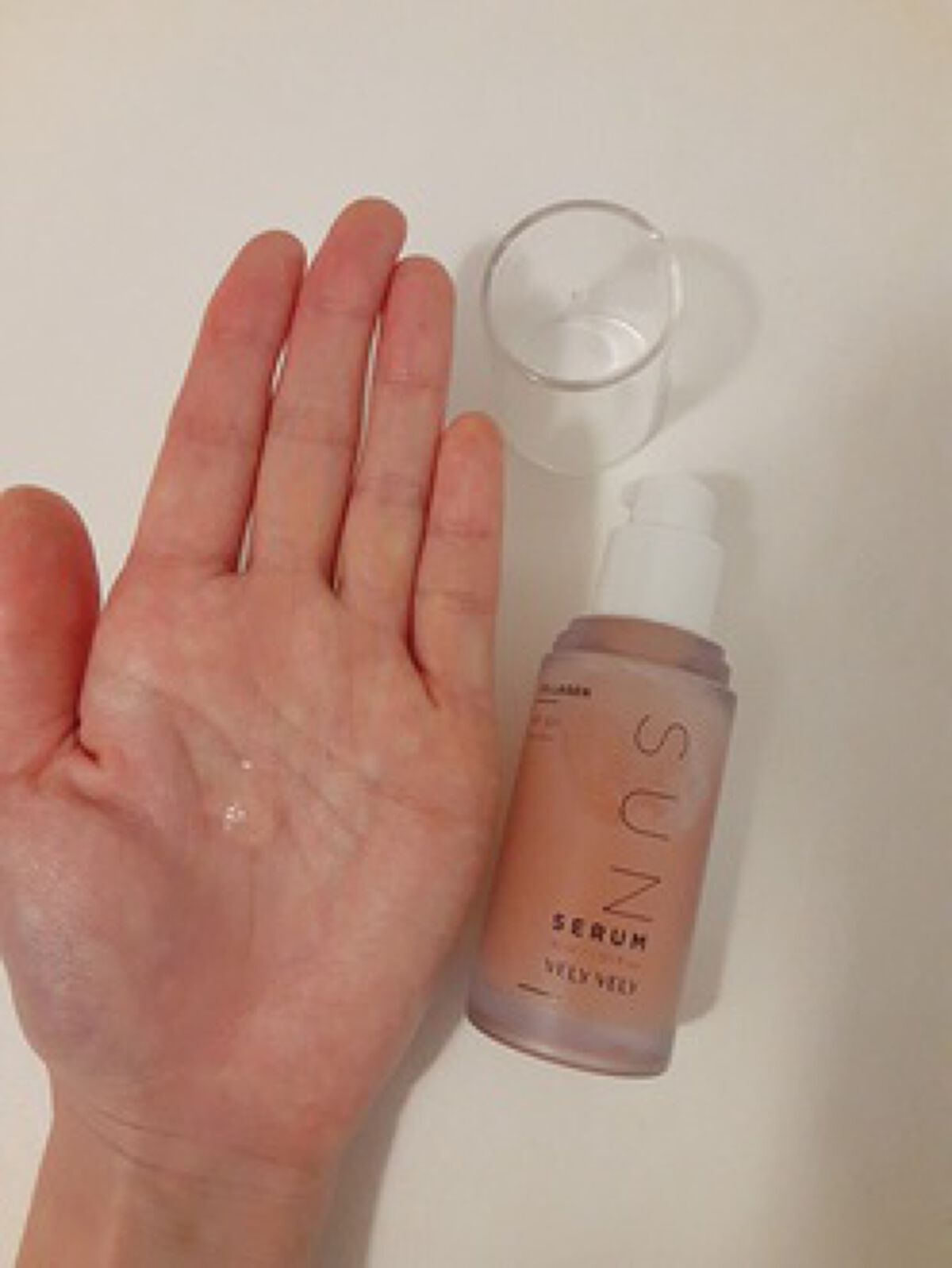 ハリケアコラーゲンサンセラム/VELY VELY/日焼け止めジェルを使ったクチコミ(3枚目)