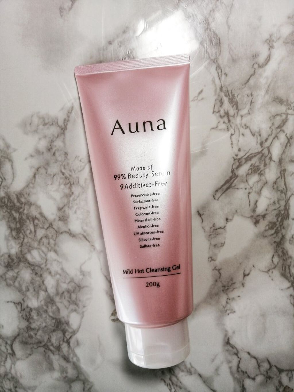 マイルドホットクレンジングジェル/Auna/クレンジングジェルを使ったクチコミ（1枚目）