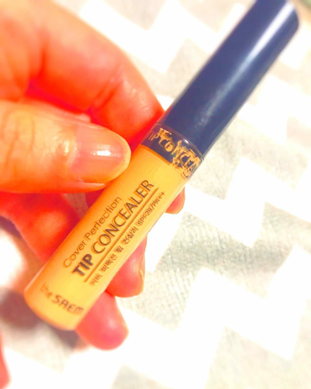 カバーパーフェクション チップコンシーラー/the SAEM/リキッドコンシーラーを使ったクチコミ(1枚目)