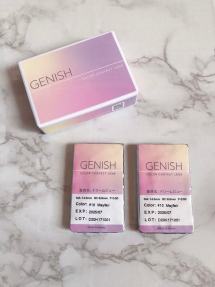 GENISH/株式会社ビューフロンティア/カラーコンタクトレンズを使ったクチコミ(4枚目)